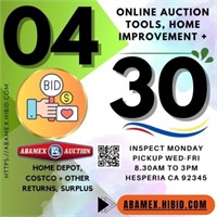 Save the date - Apr 30 next auction