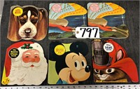 Disney Mickey Mouse & Other Shaped Golden Books