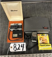 Polaroid 440 and Rollei Camera