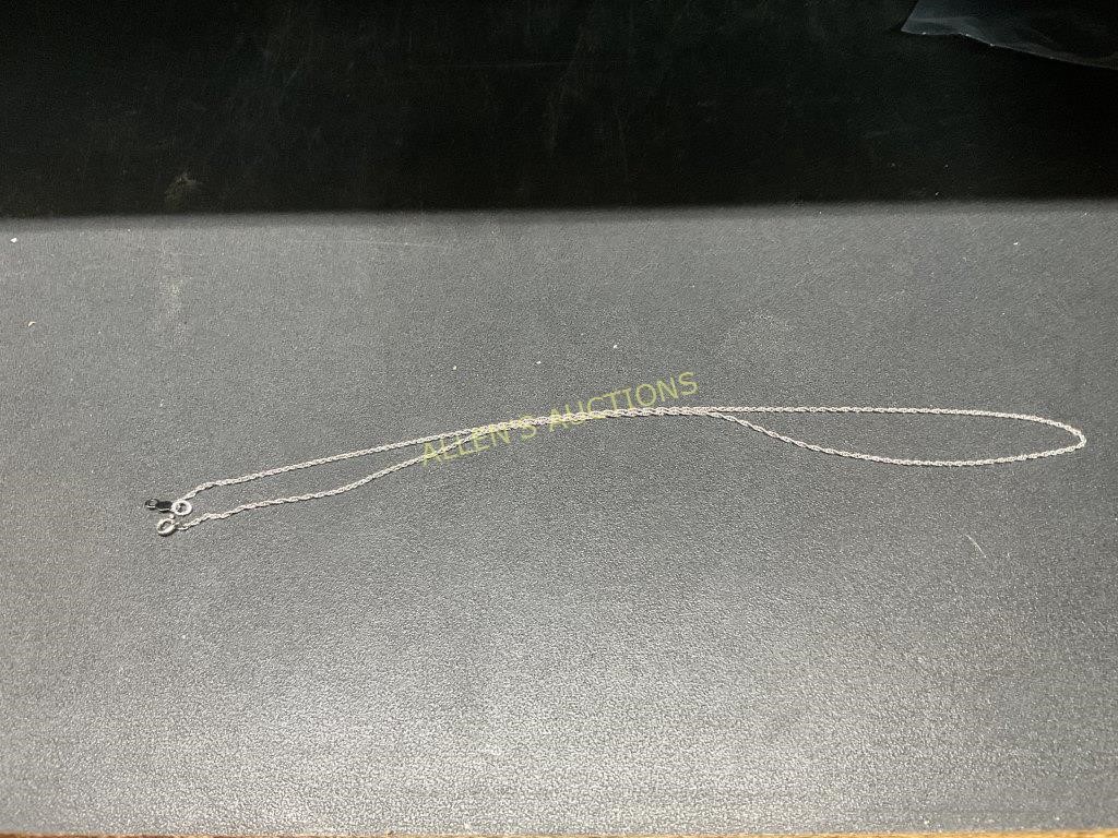 14KT WHITE GOLD  NECKLACE