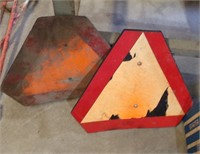 2 Warning Triangles