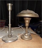 2 Vintage Table / Desk Lamps