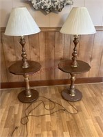 Side Table Floor Lamps