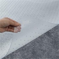 Heavy Duty Chair Mat for Carpeted Floor with Lip