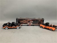 Harley Davidson Collectible Model Trucks and Bikes