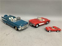 Three Model Cars