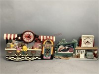 50's Themed Coca-Cola Clocks