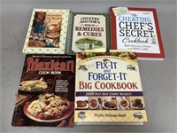 Assorted Vintage Cookbooks