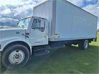 '00 IH 4700 26' Box Truck, DT466/6spd,
