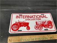 International collector tag
