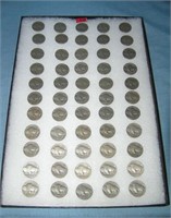 Large collection of early Buffalo nickles