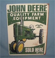 John Deere Quality Farm equipment retro style adve