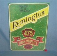 Remington high velocity retro style sign