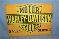 Harley Davidson Motorcycles retro style sign