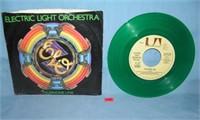 Electric Light Orchestra green vinyl 45 rpm record