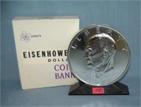 Eisenhower "IKE" savings bank with original box