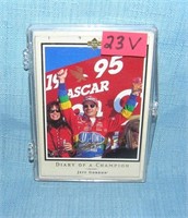 Jeff Gordon diary of a champion collectors card se