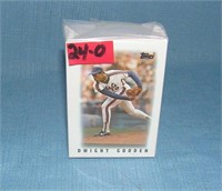 1986 Topps 66 card all star mini baseball card set