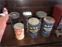 Vintage Snuff Jars (6)