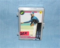 1991 baseball rookie draft picks card set