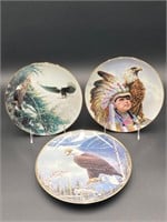 Eagle & Native American Collector’s Plate