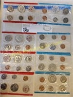 1968, 1969, 1971 & 1972 (4) US Mint Sets