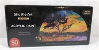 New ShuttleArt Acrylic Paint-50 Colors