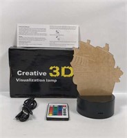 New 3D Creative Visualization Lamp