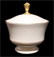 Lenox ivory covered candy dish
