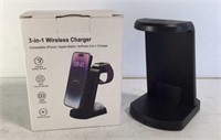 New Open Box 3-in-1 Wireless Charger
