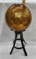 Amber Glazing Globe w/ Stand