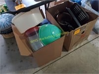 2 Boxes of Kitchen Items
