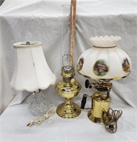 Waterford Crystal Lamp, Aladdin Lamp