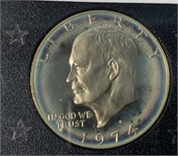 1974 S Eisenhower Proof Dollar