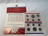 1987 D/P Uncirculated Mint Set