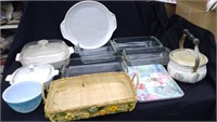 Anchor Ovenware, Pyrex, Corning Ware