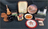 Terry Redlin Plate & Various Collectibles