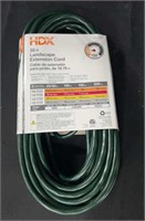 5-Pack HDX 55’ 16/3 Green Outdoor Extension Cords