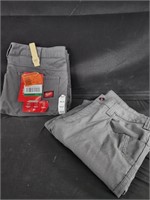 2 pr. Milwaukee flex work pants size 38x32