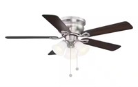 Clarkston II 44 in. LED Indoor Brushed Nickel