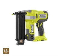 RYOBI ONE+ 18V 18-Gauge Cordless AirStrike Brad