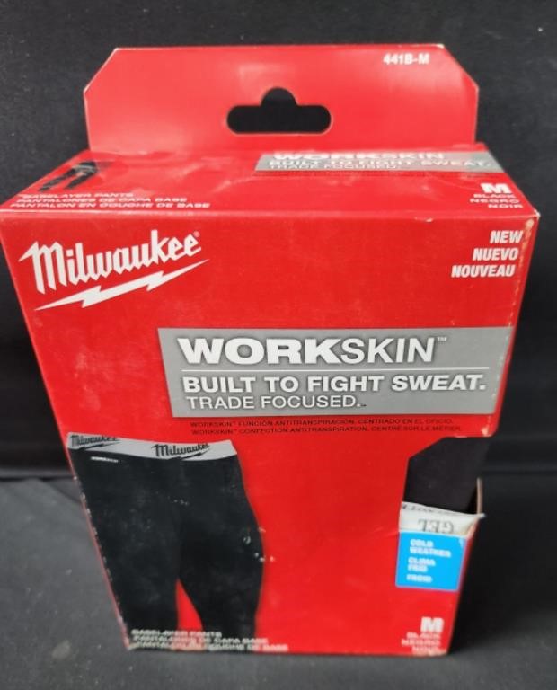 Milwaukee baselayer pants size medium