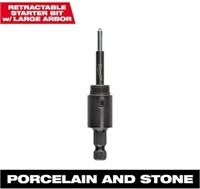 Milwaukee Retractable Starter Bit with Large