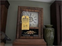 MANTEL CLOCK - WELCH MANUFACTURING CO - EIGHT DAY