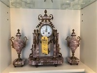 CLOCK SET - CH HOUR FRANCE - MADE IN FRANCE - FREN