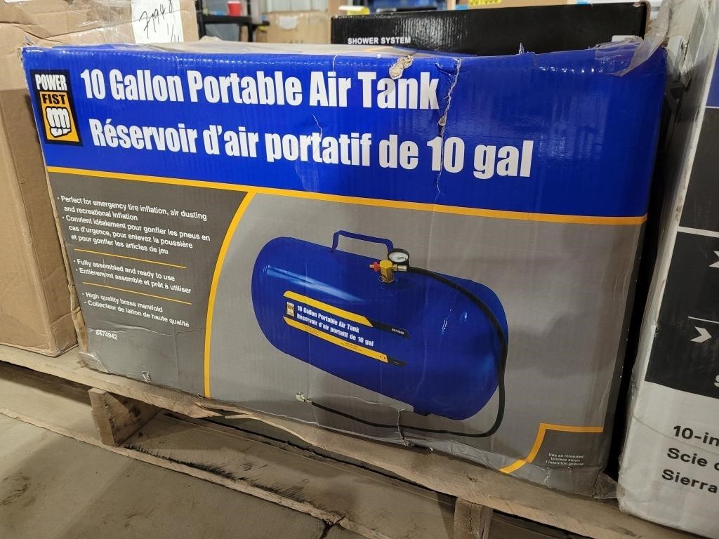 PowerFist 10 Gallon Portable Air Tank