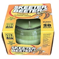 (24)  Skeeter Beeter Citronella Candles