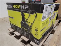 Ryobi 40V 18" Cordless Snow Blower Kit