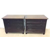 (2) Martin Furniture Filing Cabinets