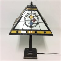 Pittsburgh Steelers Stained Glass Lamp